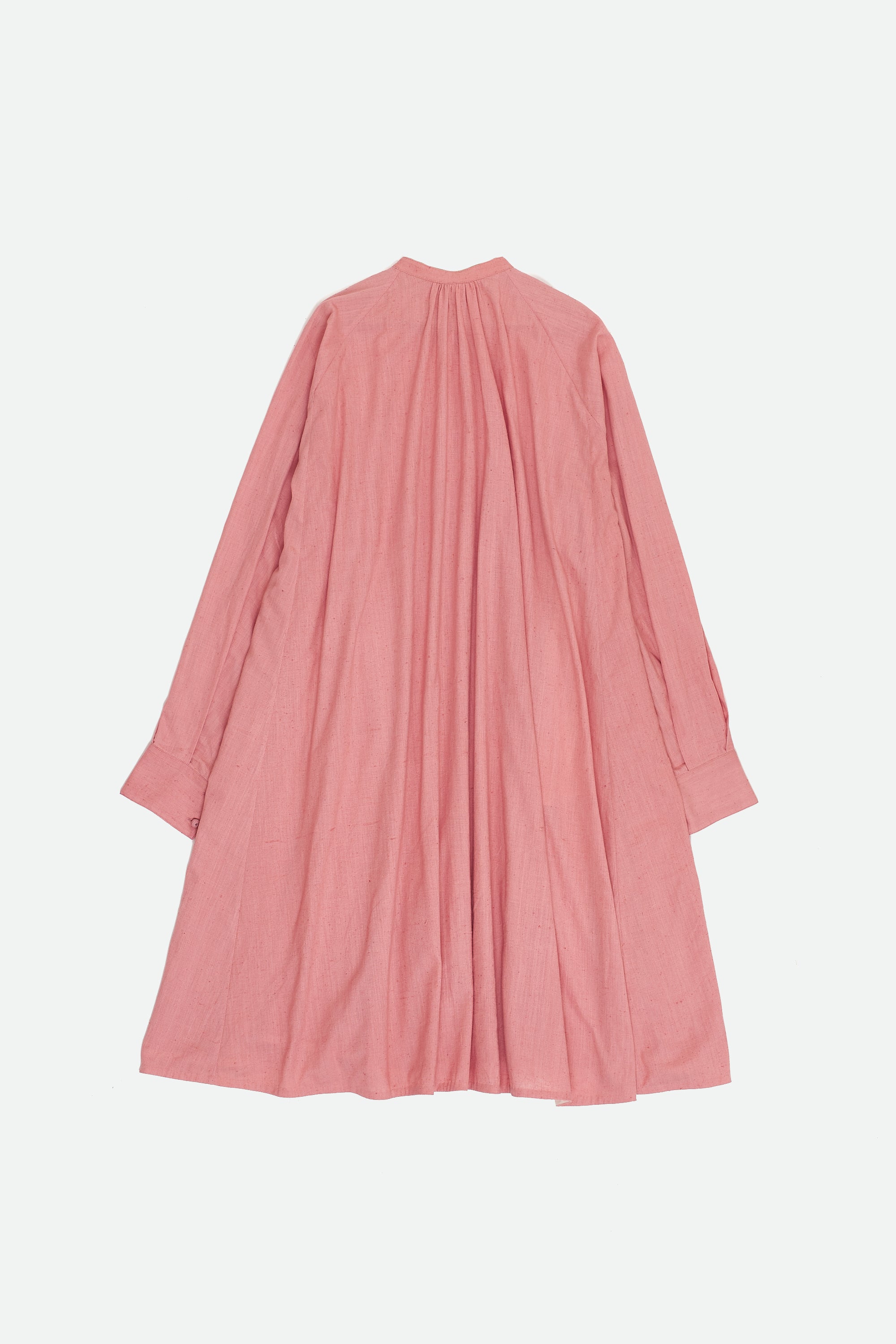 Back image of a chalk pink dress