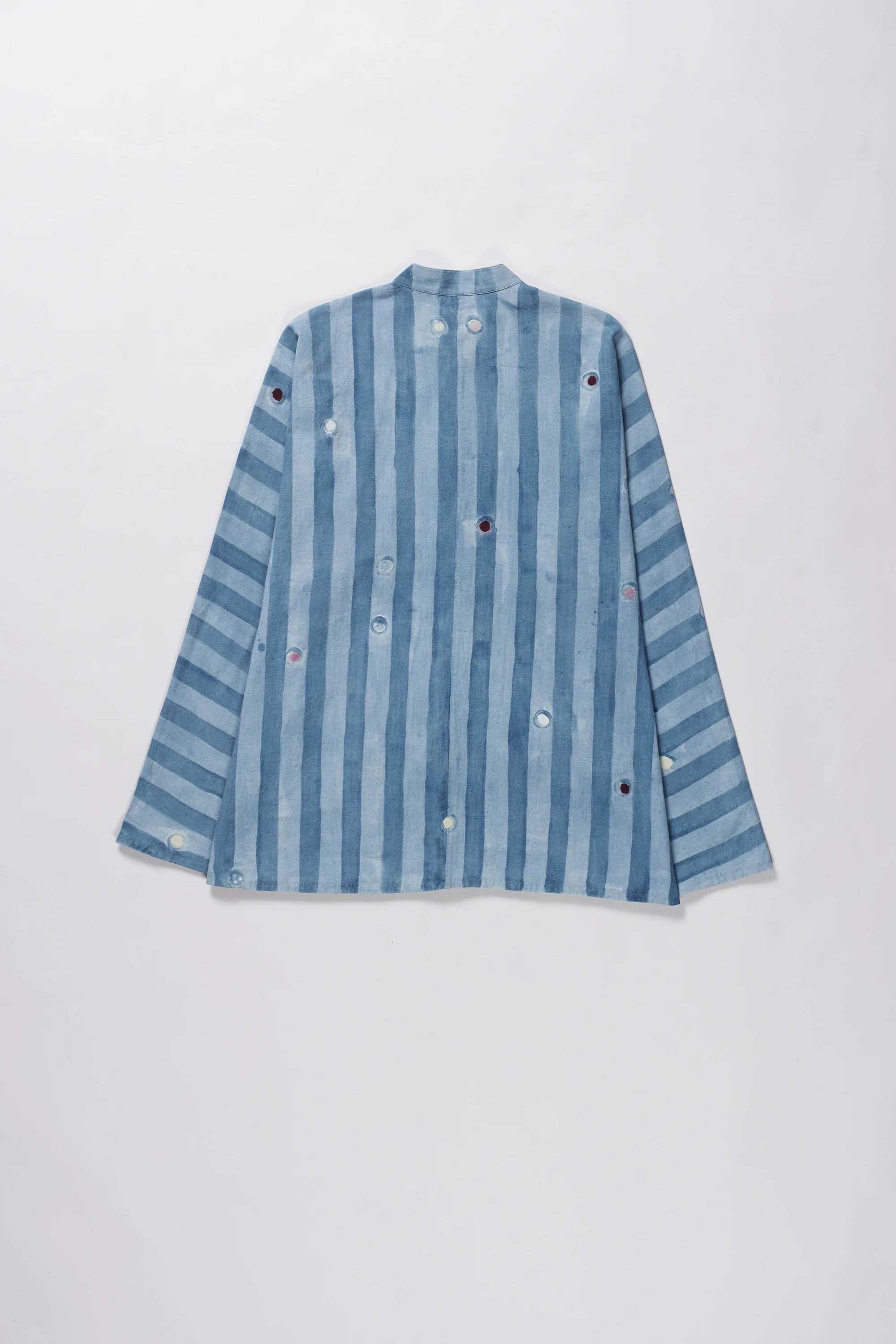 Light indigo cotton shirt