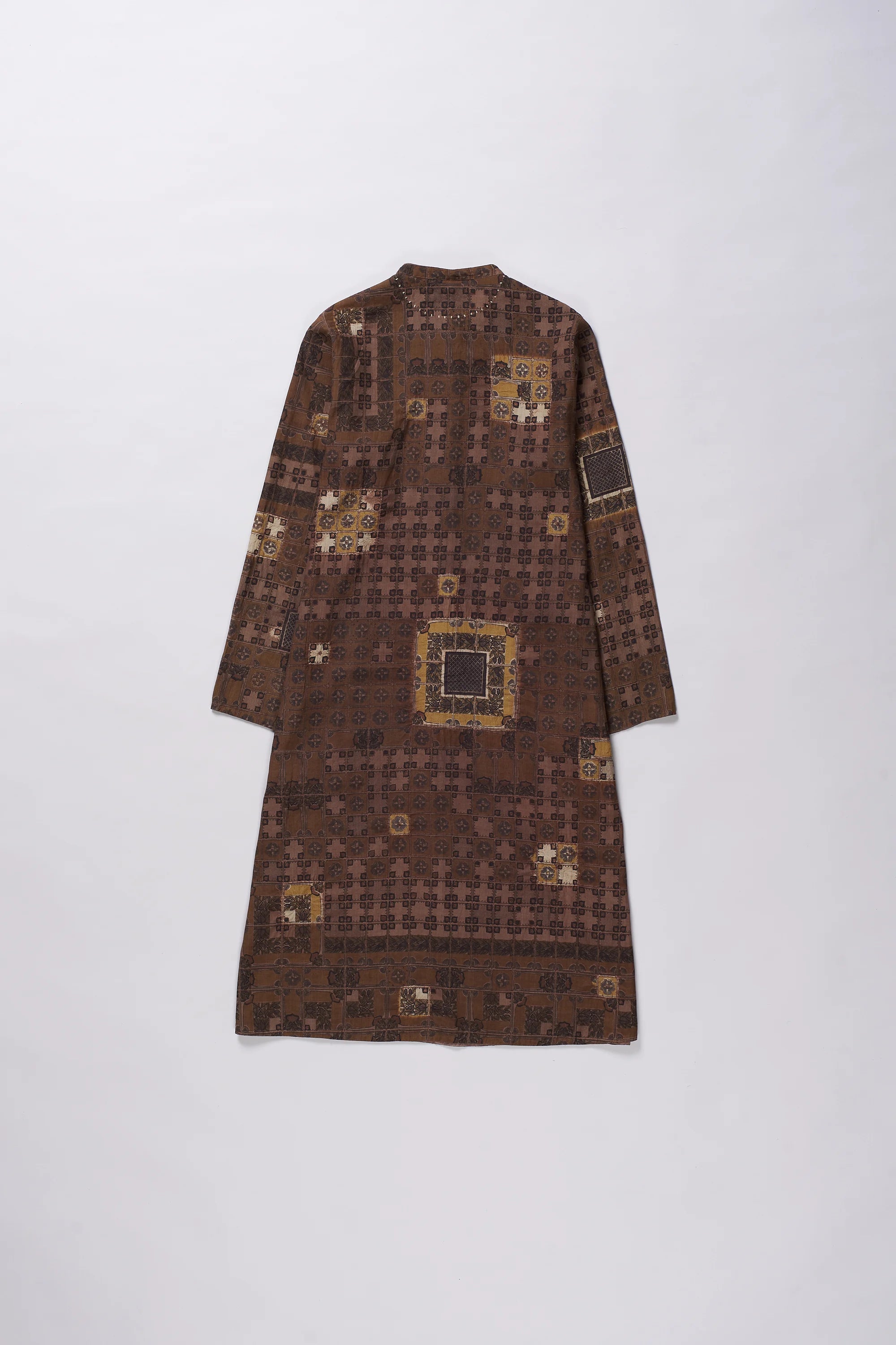 Chettinad Inspired Dress with Shibori