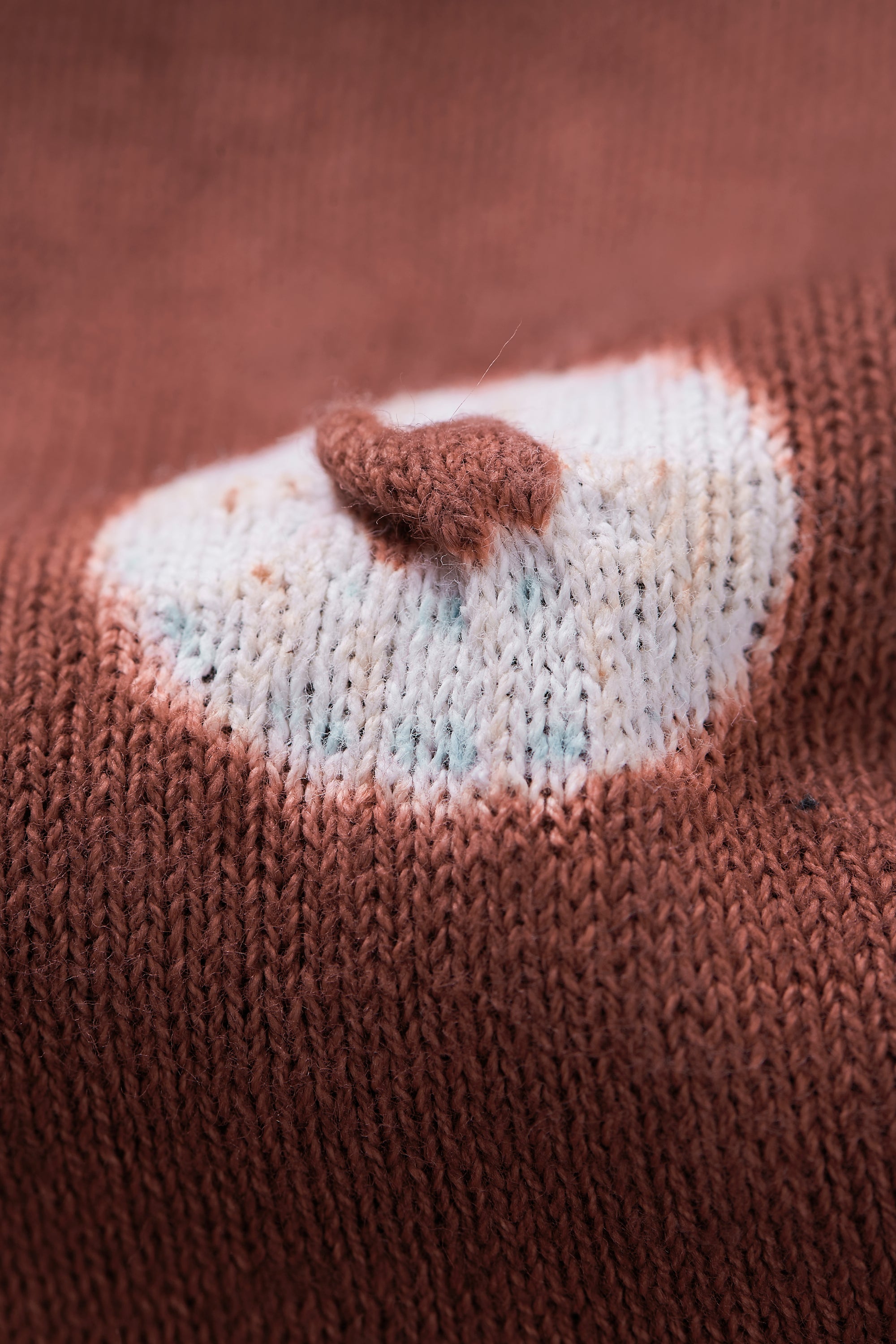 Fabric close-up with shibori