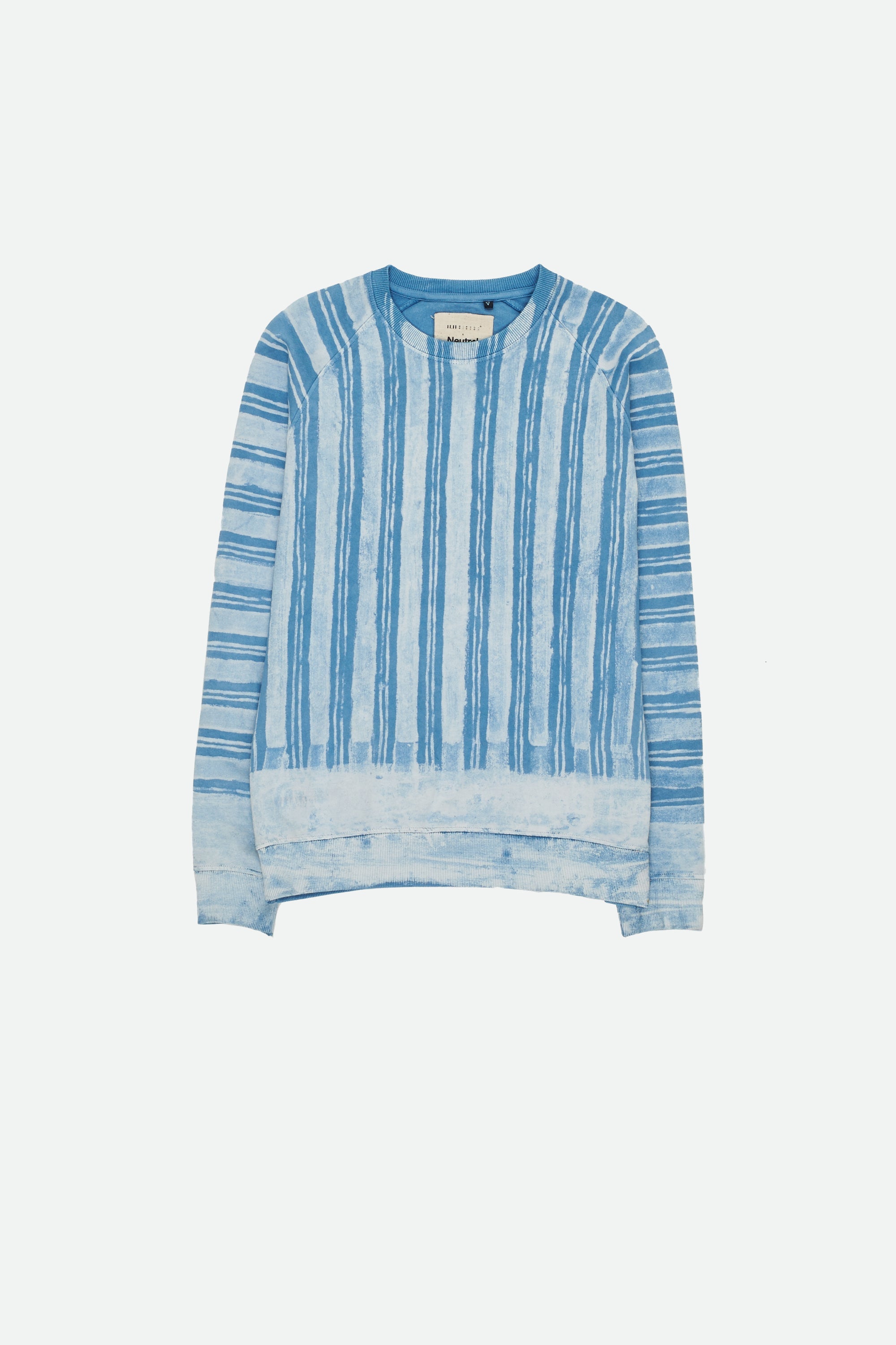 Indigo cotton sweatshirt