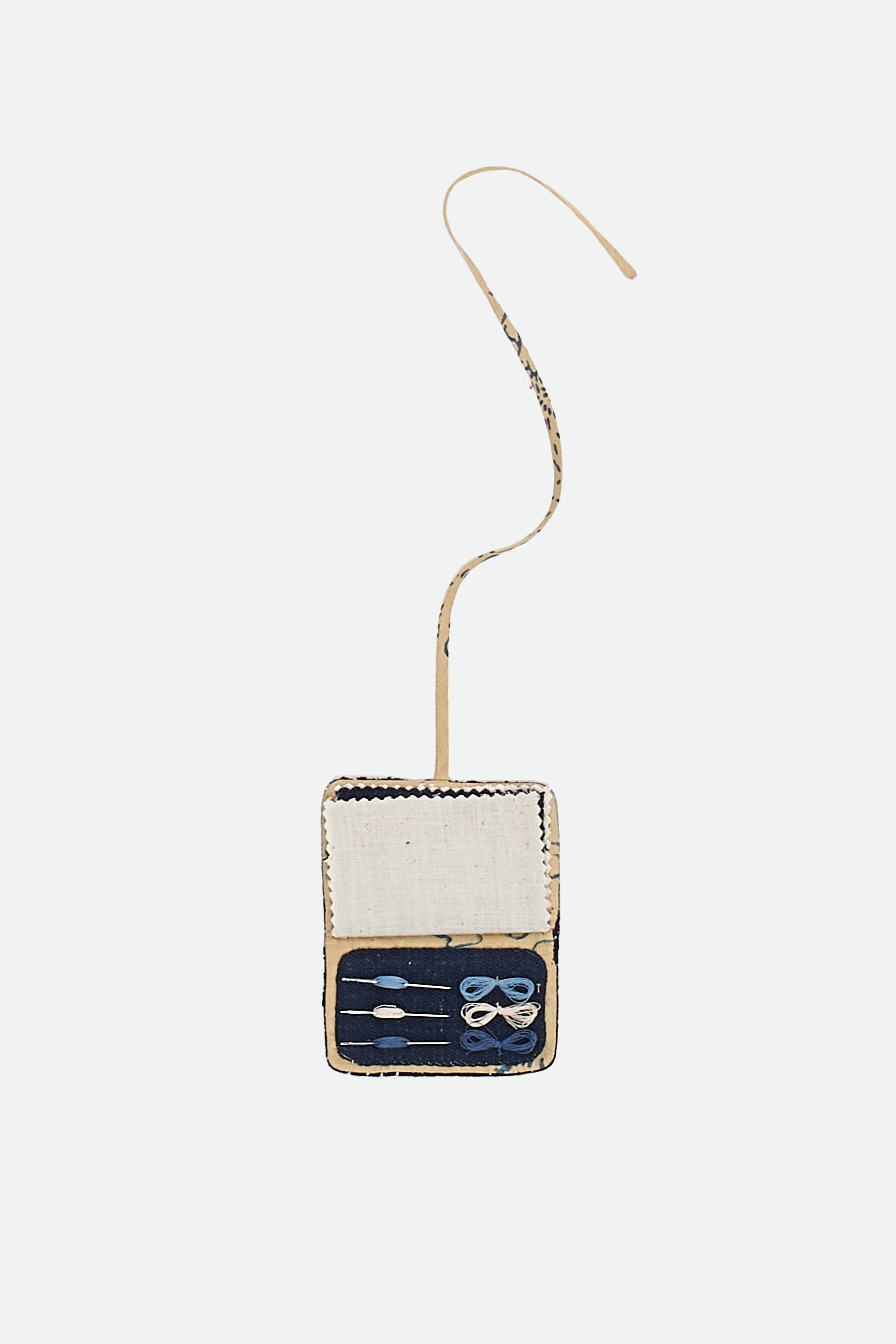 Open indigo sewing kit