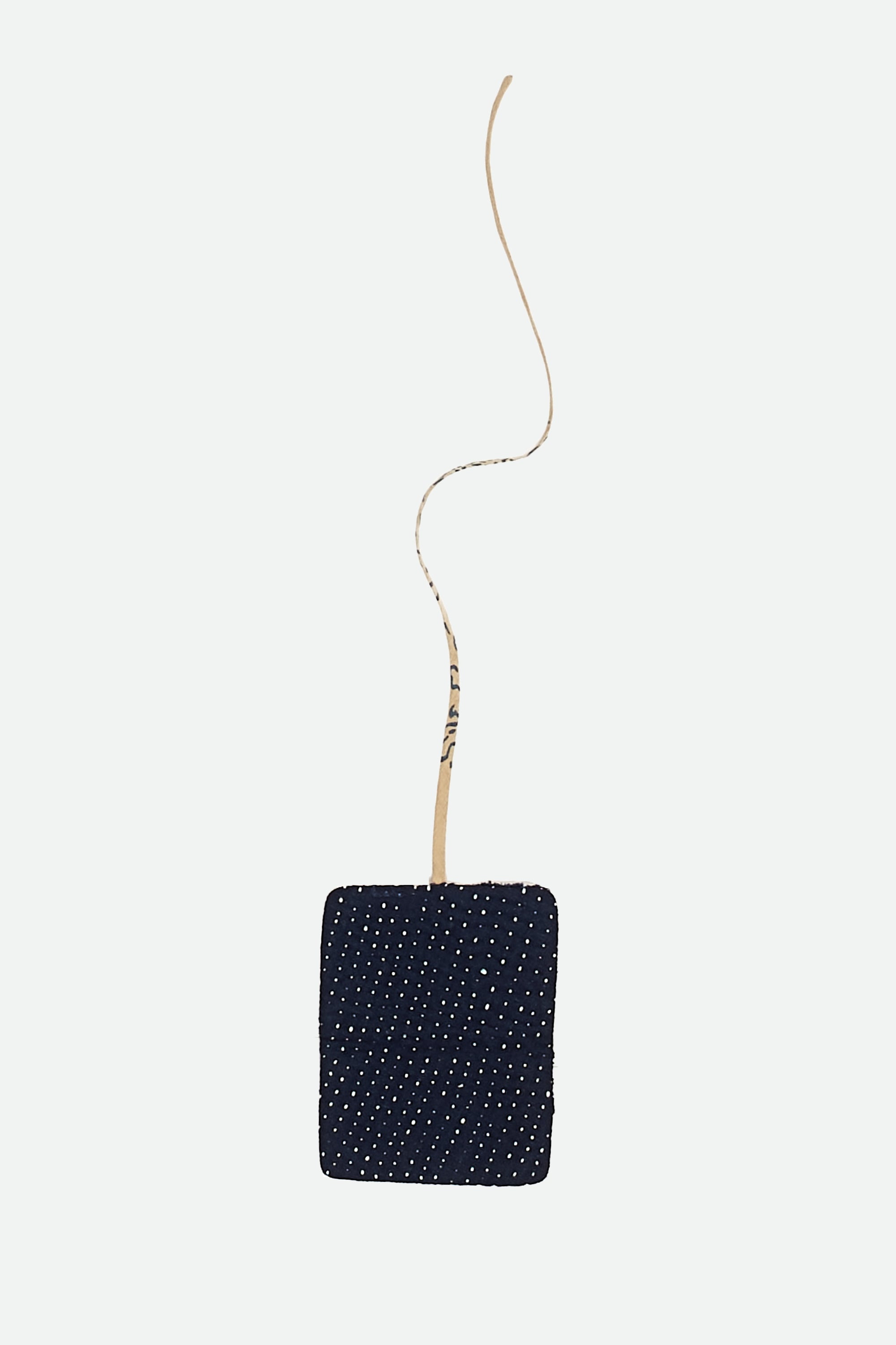 Indigo mending kit with kantha