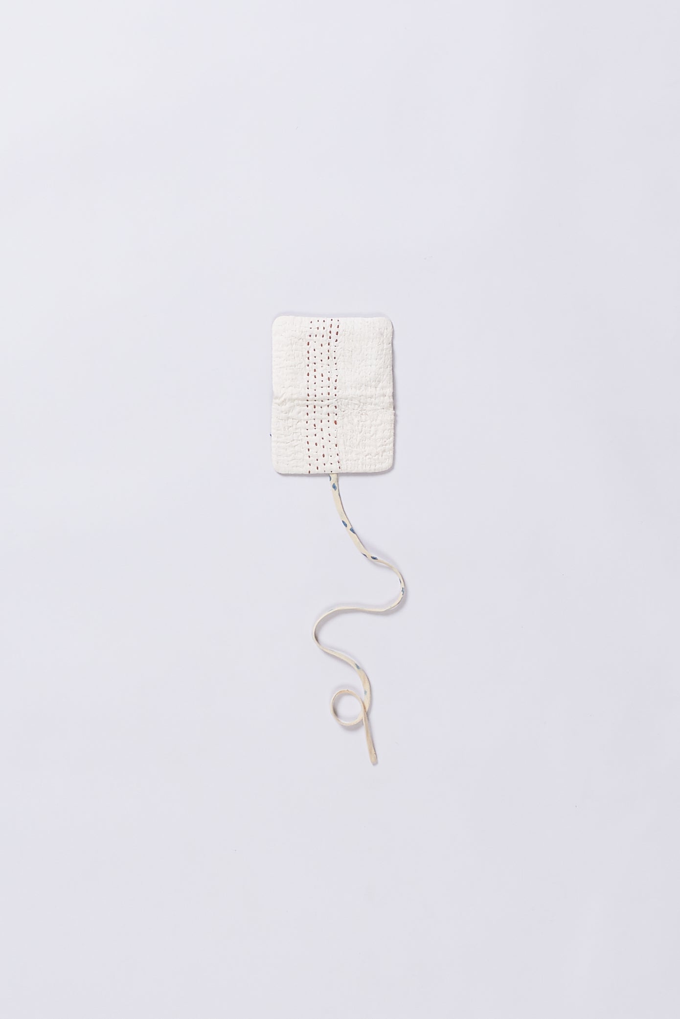 Kantha mending kit in ecru
