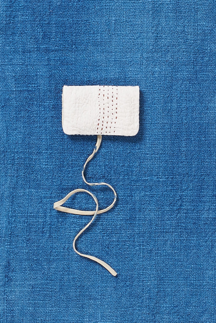 Ecru kantha mending kit