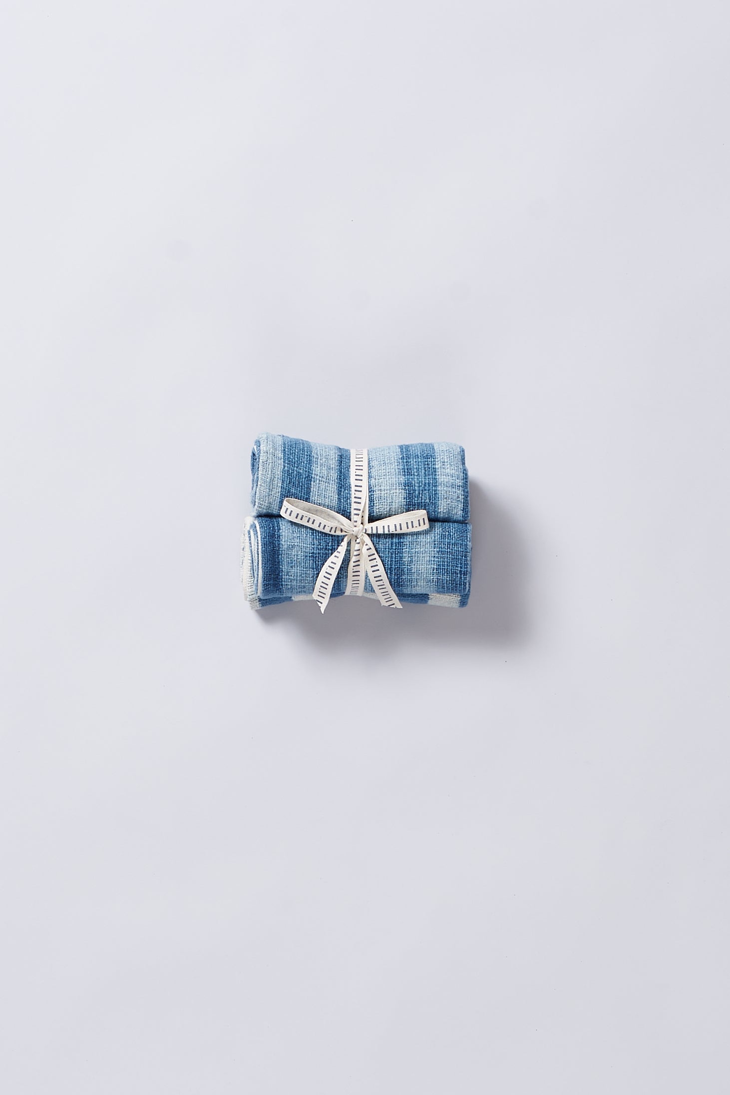 Two tied cotton towel