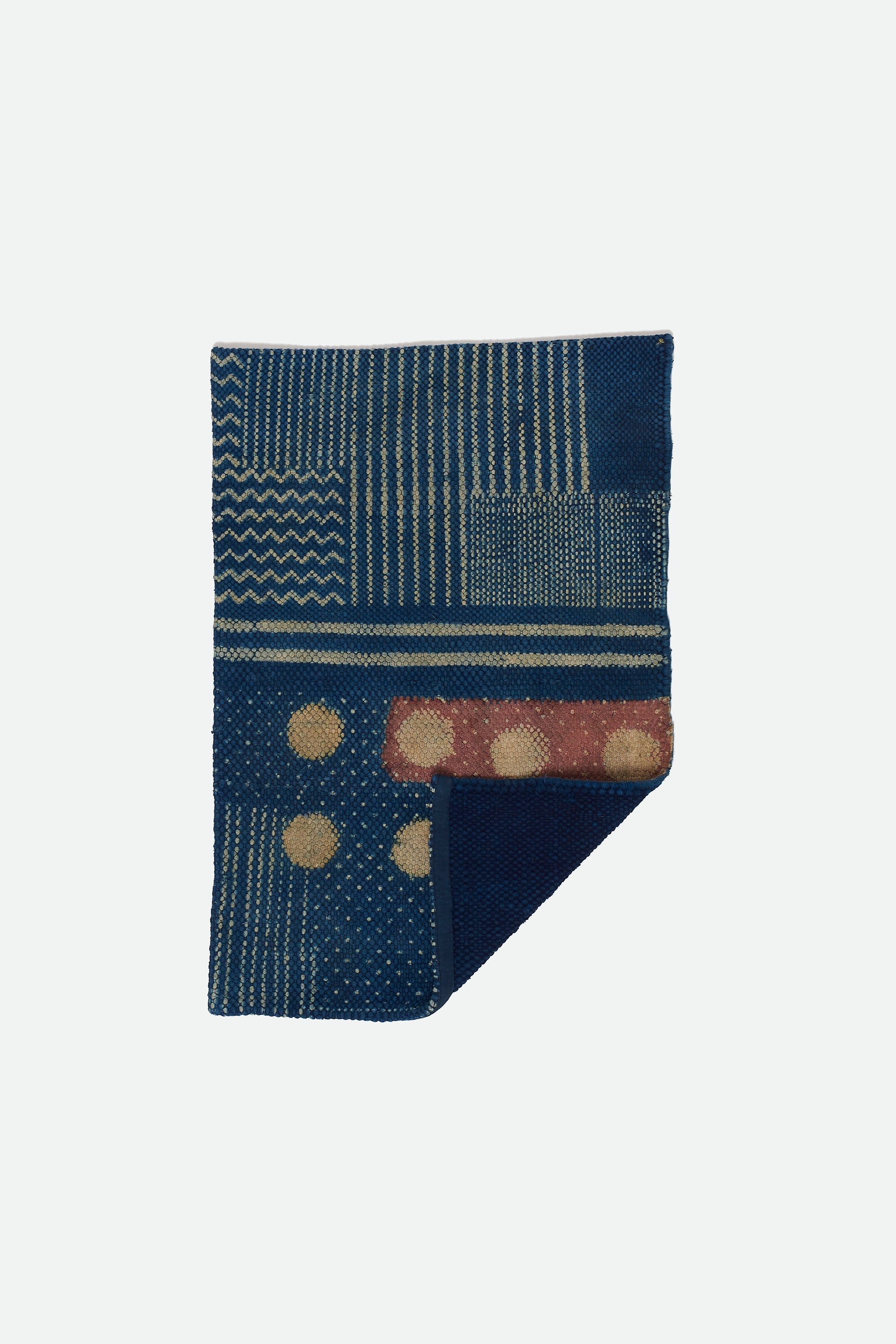 Cotton rug in sage 