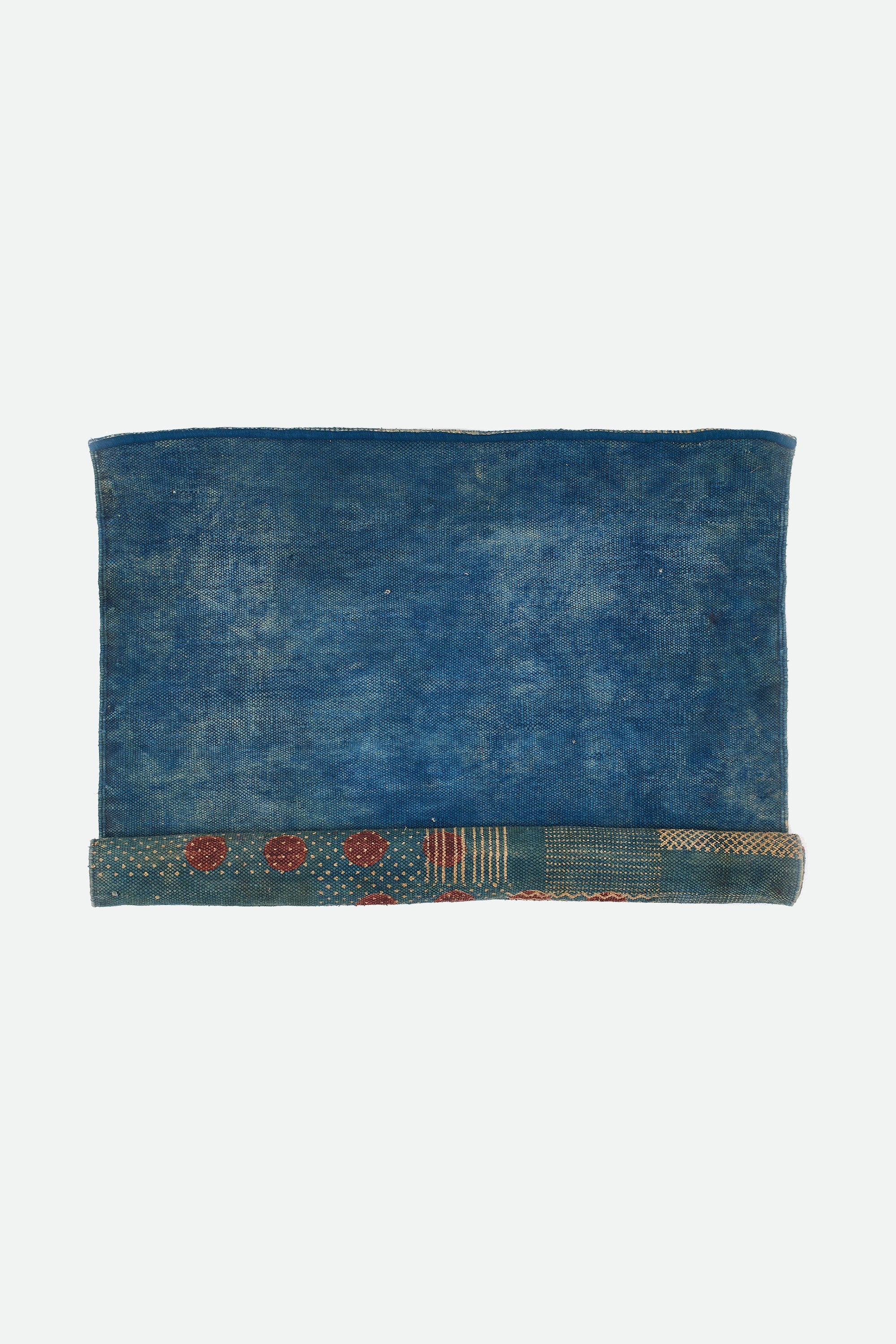 Back shot of Indigo quilt