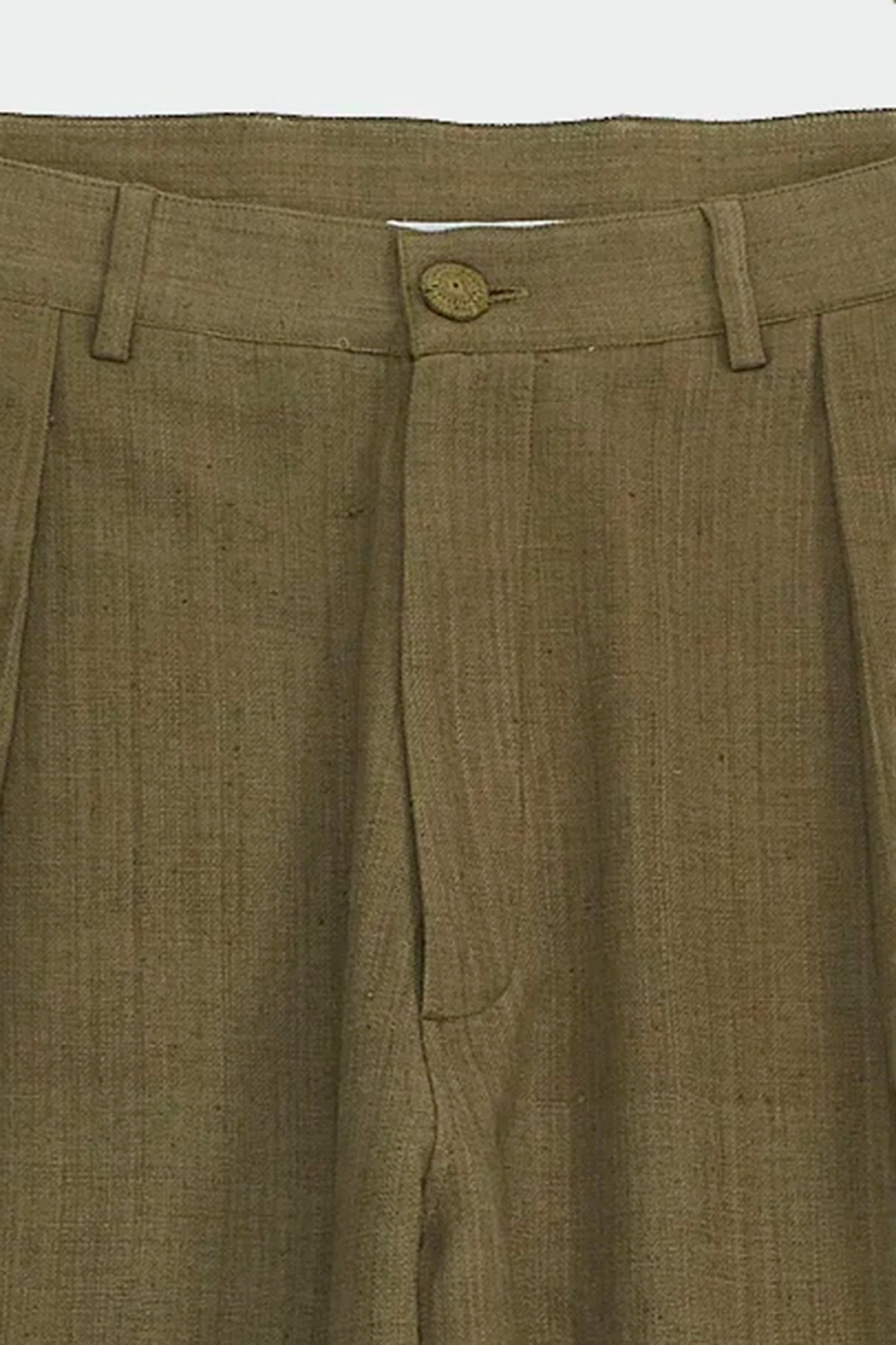 Fabric close-up with button