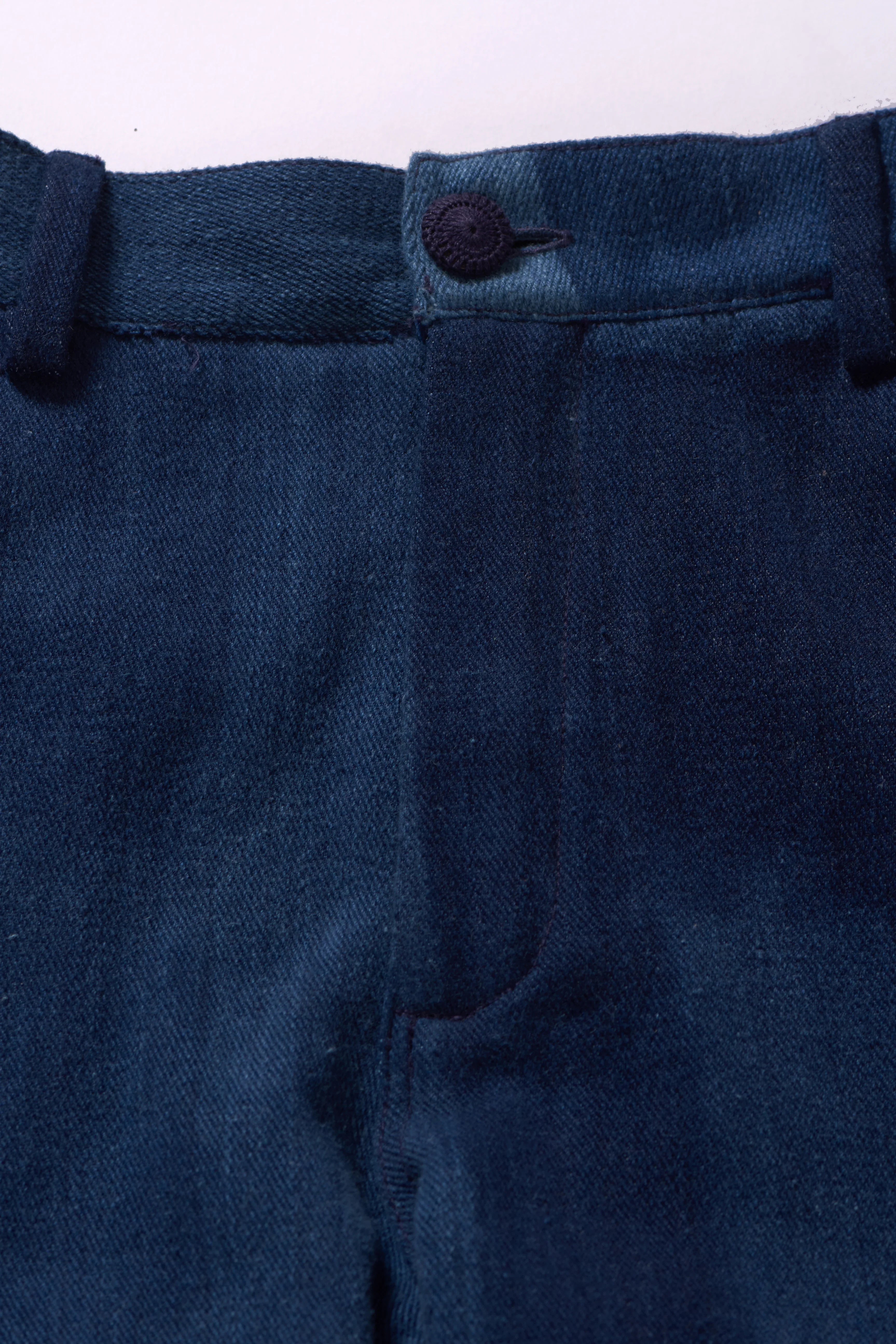 Fabric close-up with button