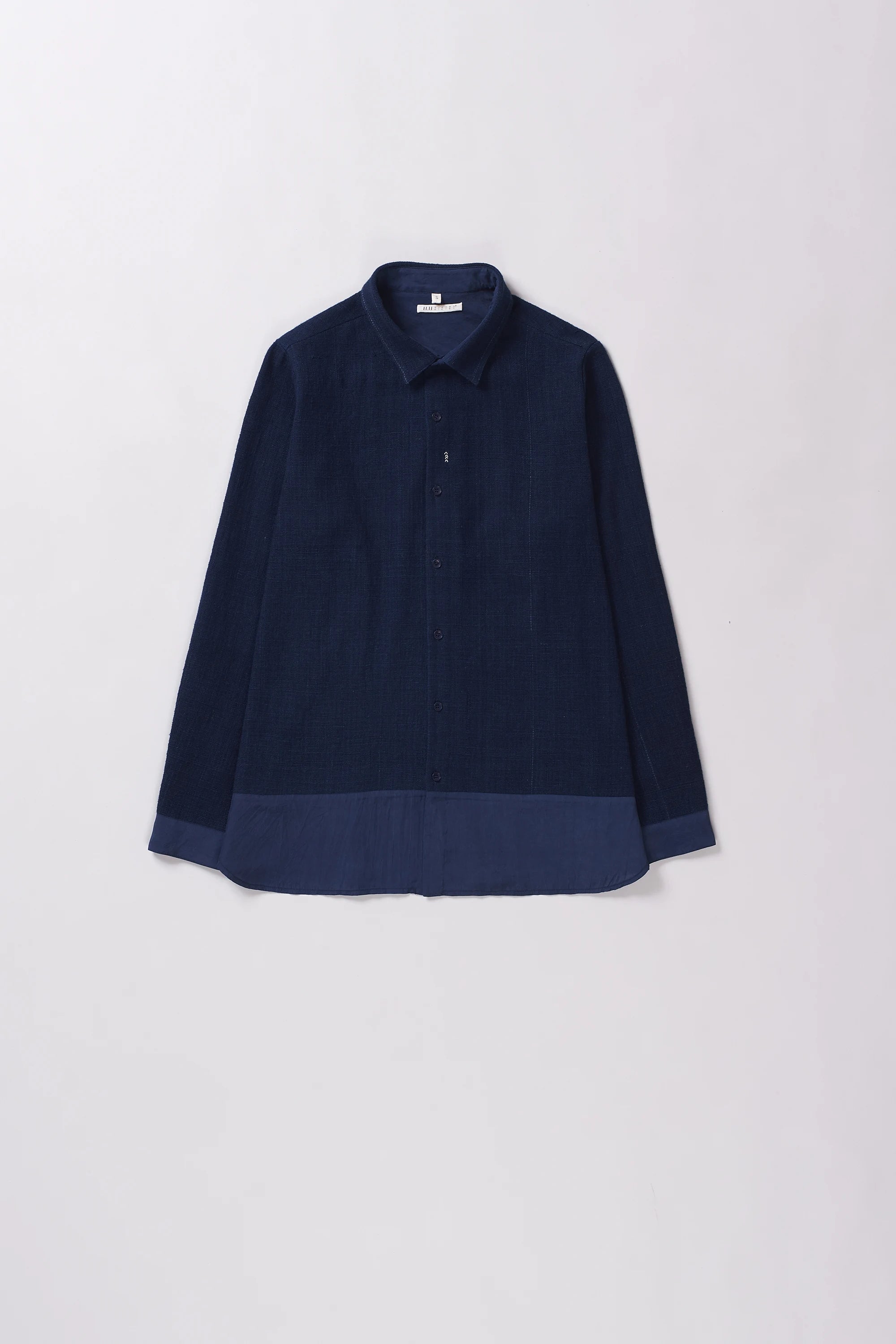 Indigo cotton shirt