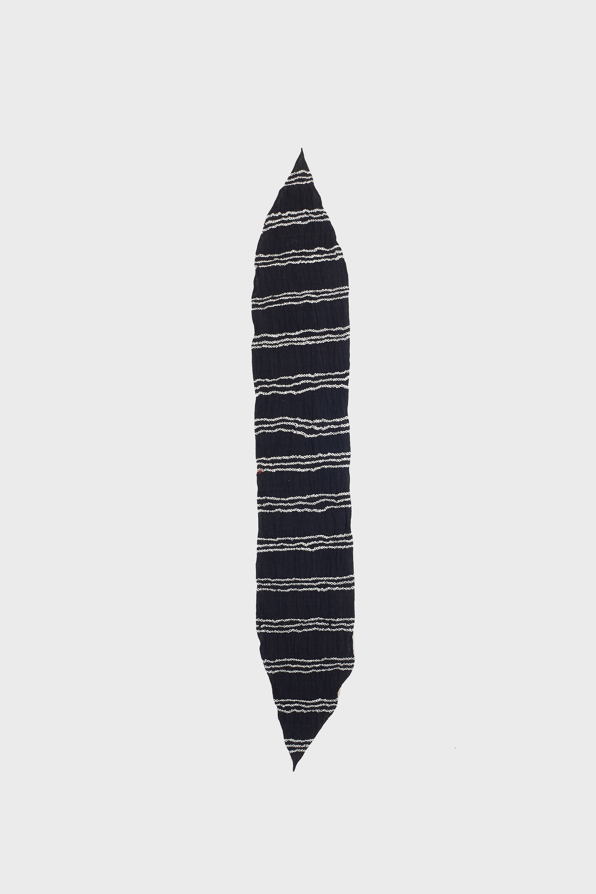 Black cotton bandhani bandana